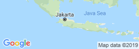 West Java map